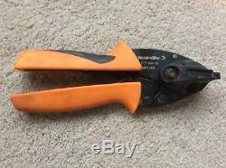 1 x Weidmuller HTF RSV 16 Hand Crimping Crimp Connector Tool 901356 16 & 26 AWG
