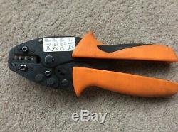 1 x Weidmuller HTF RSV 16 Hand Crimping Crimp Connector Tool 901356 16 & 26 AWG