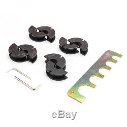 16 Steel Manual PEX Pipe Crimping Crimper Hand Tool Kit + 5 Jaws + Plastic Case