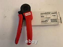 2002180700A Molex Tool Hand Ferrules Crimper 26-8 AWG Ratchet Side Entry