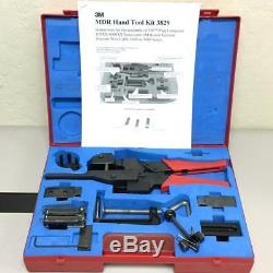 3M FE-5100-0088-1 MDR 3829 Crimper Hand Press Tool Kit Terminator Mini D Ribbon