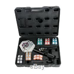 71500 A/C Hydraulic Hose Crimper Kit Hand Tool Crimping Set Hose Fittings+Box