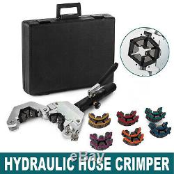 71500 Hydraulic A/C Hose Crimper Tool Kit Hand Tool Crimping Set Hose Fittings