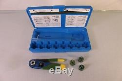 (8009) Daniels MH803 Hand Crimping Tool Kit With 3 Positioners
