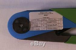 (8009) Daniels MH803 Hand Crimping Tool Kit With 3 Positioners