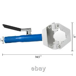 A/C Hydraulic Hose Crimper Tool Kit Hydra-Krimp Hose Fittings Hand Repair Tool