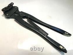 AMP 45638-2 TYPE 0B PROFESSIONAL HAND CRIMP TOOL FOR COAXICON CONNECTORS ad1p59