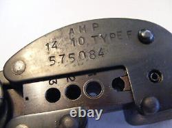 AMP 575084 Hand Crimp Tool AWG 14 10 Type F
