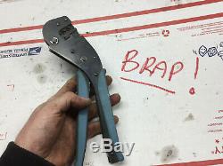 AMP 58078-3 0808-P Hand Held Crimp Tool Ratcheting Crimper