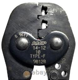 AMP 90120 Hand Crimping Tool Type F 10 14-12 G-9611