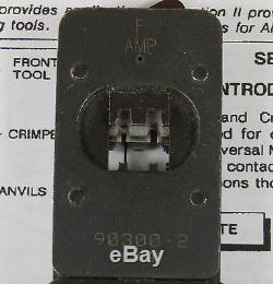 AMP 90300-2 (91510-1), Type F, Hand Crimp Tool, Mate-N-Lock Contacts 24-18 AWG