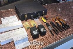 AMP & Daniels HX4 Hand Crimping Tools Plus Extras With Case