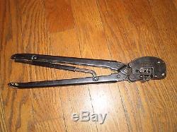 Amp Heavy Head Hand Crimping Tool 59239-4 12-10 Or 16-14hd Made In USA