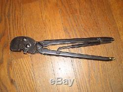 Amp Heavy Head Hand Crimping Tool 59239-4 12-10 Or 16-14hd Made In USA