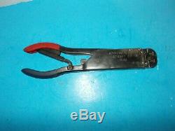AMP Inc. 59250 T-Head Hand Ratchet Commercial / Aircraft Crimping Tool