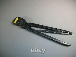 AMP Portable Hand Crimp Tool and Die 59239-4 HHHT PIDG PG 14-10 Yellow Terminals
