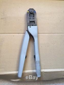 AMP TE CONNECTIVITY 91505-1 Crimp Tool, Hand, AMP 24-16AWG Circular Contacts