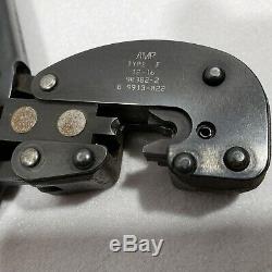 AMP Type F 12-16 90382-2 B9913-022 Hand Crimp Tool Made in USA