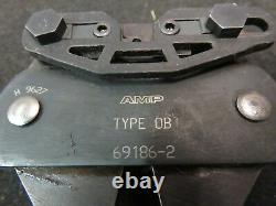 AMP Type OB 69186-2 TYCO Hand Crimper Crimping Tool Ratchet Coaxicon