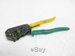Amp 169400 Certi-lok Hand Tool Crimper & 404 Die Pidg & Plasti-grip Terminals