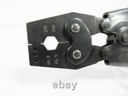 Amp 220095-1 -c Hand Crimp Tool Uhf Connectors & Center Contacts Daht