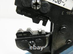 Amp 318450-2 Die Hand Crimp Tool & 354940-1 Frame 50 Ohm Rf Bnc & Tnc 318450-1