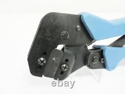 Amp 58330-1 Die Hand Crimp Tool With 354940-1 Frame Assembly Rf Bnc Coaxial
