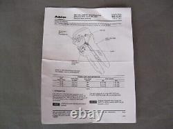 Amp 58433-3 Pro-Crimper Hand Crimping Tool with Instruction Sheet