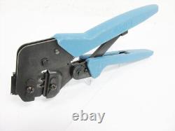 Amp 58448-2 Die Hand Crimp Tool # 28 20 Awg 58448-3 With 354940-1 Frame
