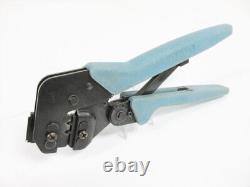 Amp 58448-2 Die Hand Crimp Tool # 28 20 Awg 58448-3 With 354940-1 Frame II