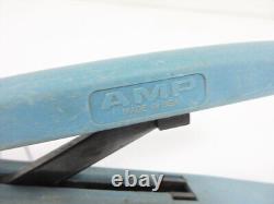 Amp 58448-2 Die Hand Crimp Tool # 28 20 Awg 58448-3 With 354940-1 Frame II