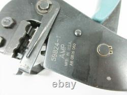 Amp 59824-1 Hand Crimp Tool Tetra Pidg Plasti-grip Faston # 22-10 Awg Te IIII