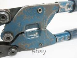 Amp 601075 Hand Crimp Tool Bantam Rota-crimp Solistrand Awg # 8 1/0 Blue X