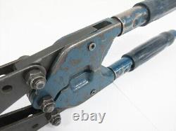 Amp 601075 Hand Crimp Tool Bantam Rota-crimp Solistrand Awg # 8 1/0 Blue X