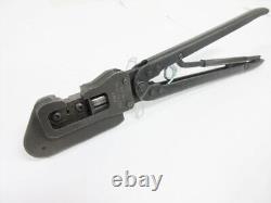 Amp 69710-1 Hand Crimp Tool & 356611-2 Powerband Cont 10 Awg Die Te Connectivity