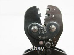 Amp 90166-2 22-18 Type-f Daht F Hand Crimp Tool
