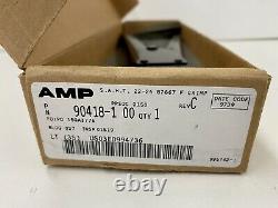 Amp Hand Crimping Tool 90418-1, Very Good Condition In Box-Aviation