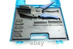 Amp Latch Connector Crimper Hand Tool Kit 91243-4 Complete Set In Case