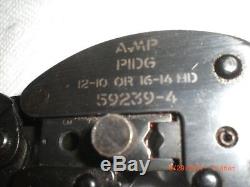 Amp-TE-59239-4-M-PIDG-12-10-or-16-14-HD-Hand-Ratchet-Crimper / crimping tool