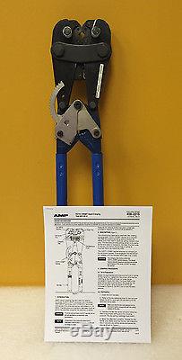 Amp / Tyco 601129-2 ROTA-CRIMP, 8 to 1/0 AWG, Hand Crimping Tool with Instructions