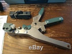 Amp VS-3 230971-1 Hand Splicing Copper Cable Tool Picabond Crimp Tool & 3rd hand