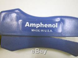 Amphenol 357-588 Hand Crimp Tool 14 18 Awg Crimping