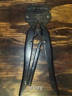 Amphenol AMP Ratcheting Hand Crimp tool TYPE OB P/N 69656