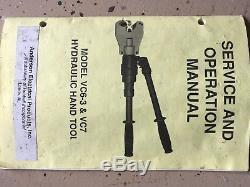 Anderson Model VC-7 Versa-Crimp hydraulic compression hand operated tool