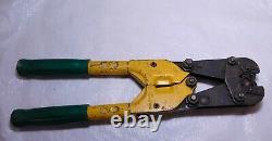 Api 601075 Hand Rota Crimp Tool Terminal & Splice Crimper For #8 1/0 Awg
