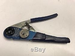 Astro Crimping Hand Tool 615717 Wire Cable Plier Terminal Adjustable Crimper