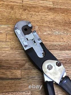 Astro Tool Corp. MD1004 With #620963 Dies Hand Crimp Crimping Tool