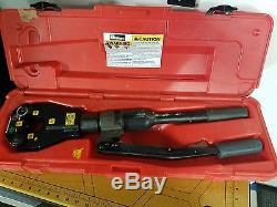 Burndy Y81kft Dieless Hypress 4 Point Hydraulic Hand Operated Crimping Tool