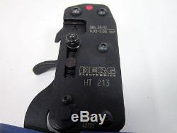 Berg Electronics Ht 213 Ratcheting Hand Crimp Tool Awg 28-32