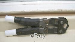 Burndy MD6-6 Hand-Operated Cable Crimper Tool Used Free Shipping